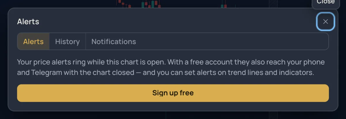 The alert centre: every alert with its state, pause, edit and clone
